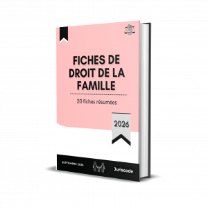 Fiches de droit de la famille